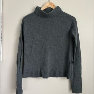 & other stories wool blend turtleneck sweater